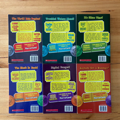 Goosebumps Horrorland Paperbacks R.L. Stine 1-19 Complete Run GD