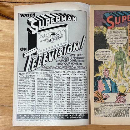 Superman (1939) #186 DC Comics Silver Age Grade Good