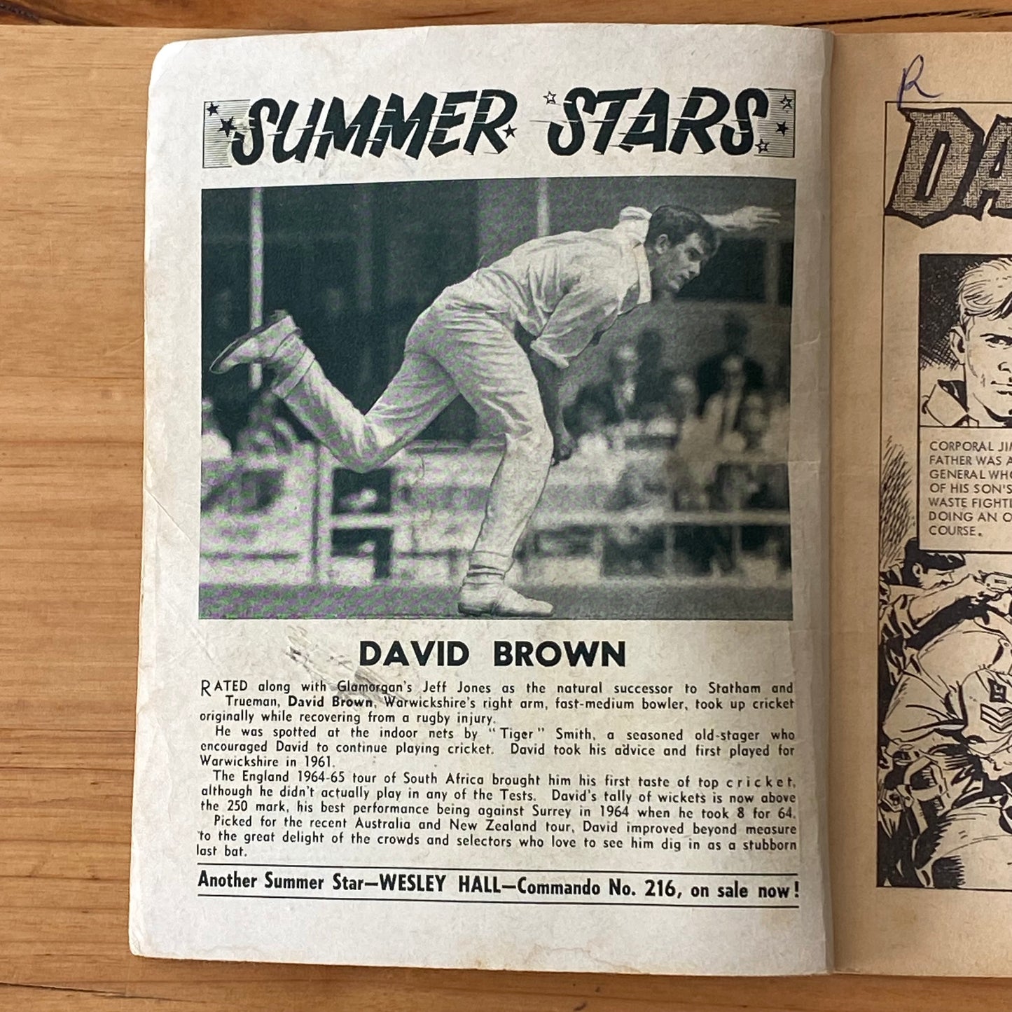 Commando War Comic #215 Dawn Drop 1966