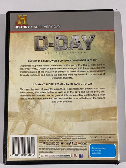 D-Day 70th Anniversary Commemorative Gift Set DVD 4-Disc Set History Channel VGC