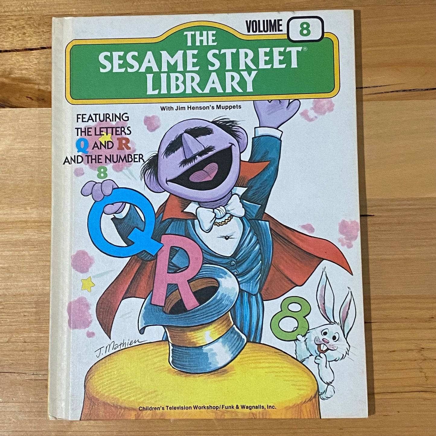 The Sesame Street Library Complete Set Jim Henson 1978-79 Hardcovers GD