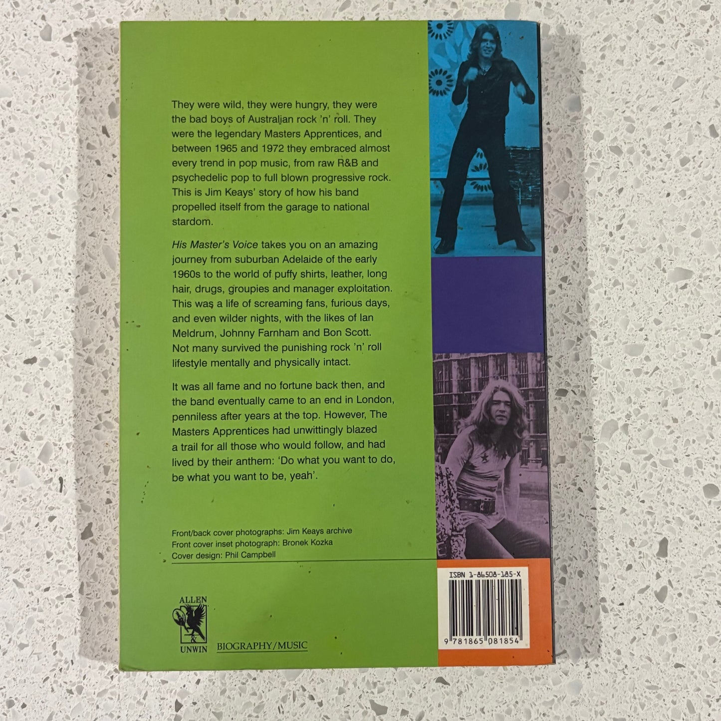 His Master's Voice by Jim Keays The Masters Apprentice Paperback 1999 GD