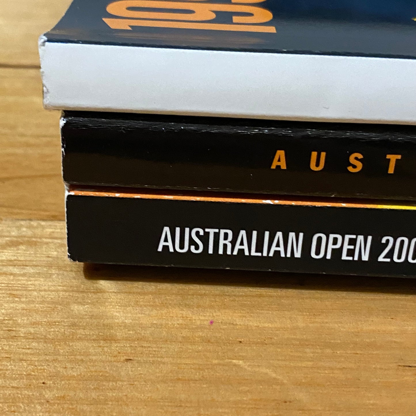 Australian Open Tennis Official Programs 1998, 2003 and 2003 VGC