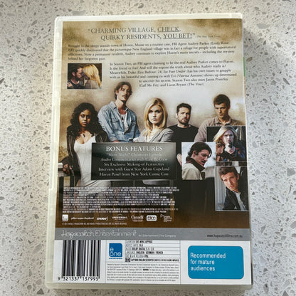 Haven Season 2+3 DVD Stephen King PAL 4 VGC Season 3 is SEALED