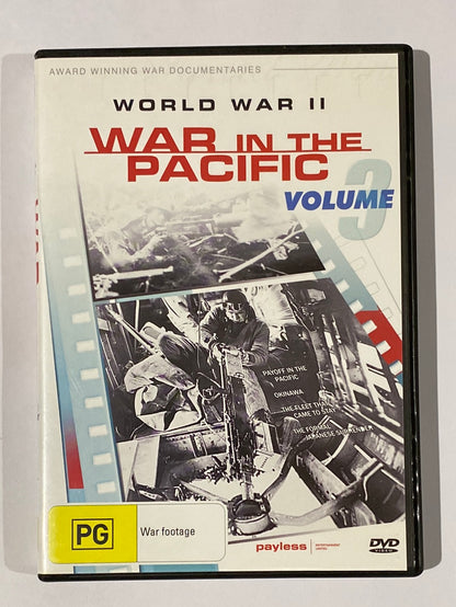 World War 2 War In The Pacific DVD Vol 3 VGC