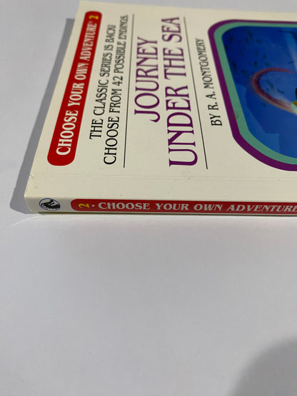 Choose Your Own Adventure 2 Journey Under The Sea R.A.Montgomery Paperback VGC