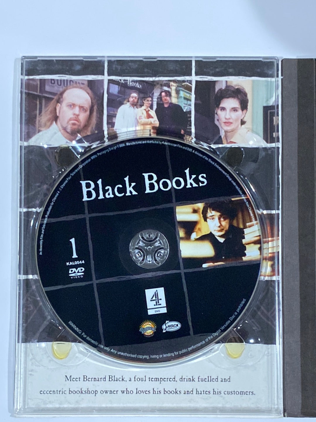 Black Books The Complete Collection DVD Series 1-3 PAL 4 VGC