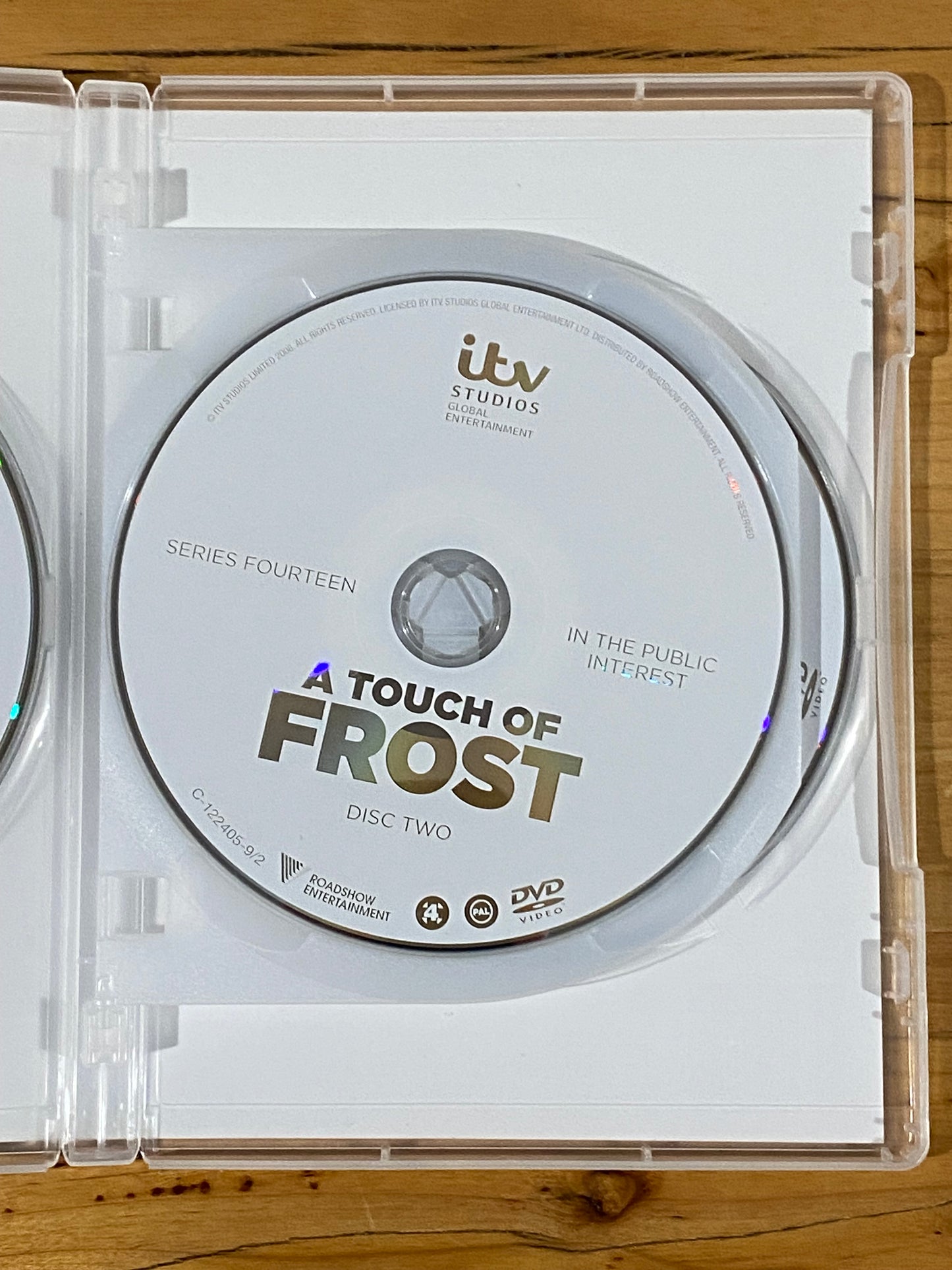 A Touch Of Frost Series 14 & 15 DVD ITV David Jason 3-Disc PAL 4 VGC