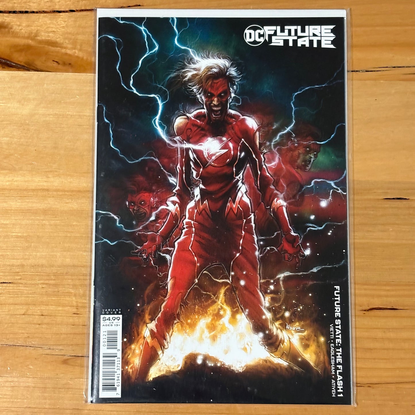 Future State: The Flash (2021) #1 Variant Kaare Andrews Card Stock Cover