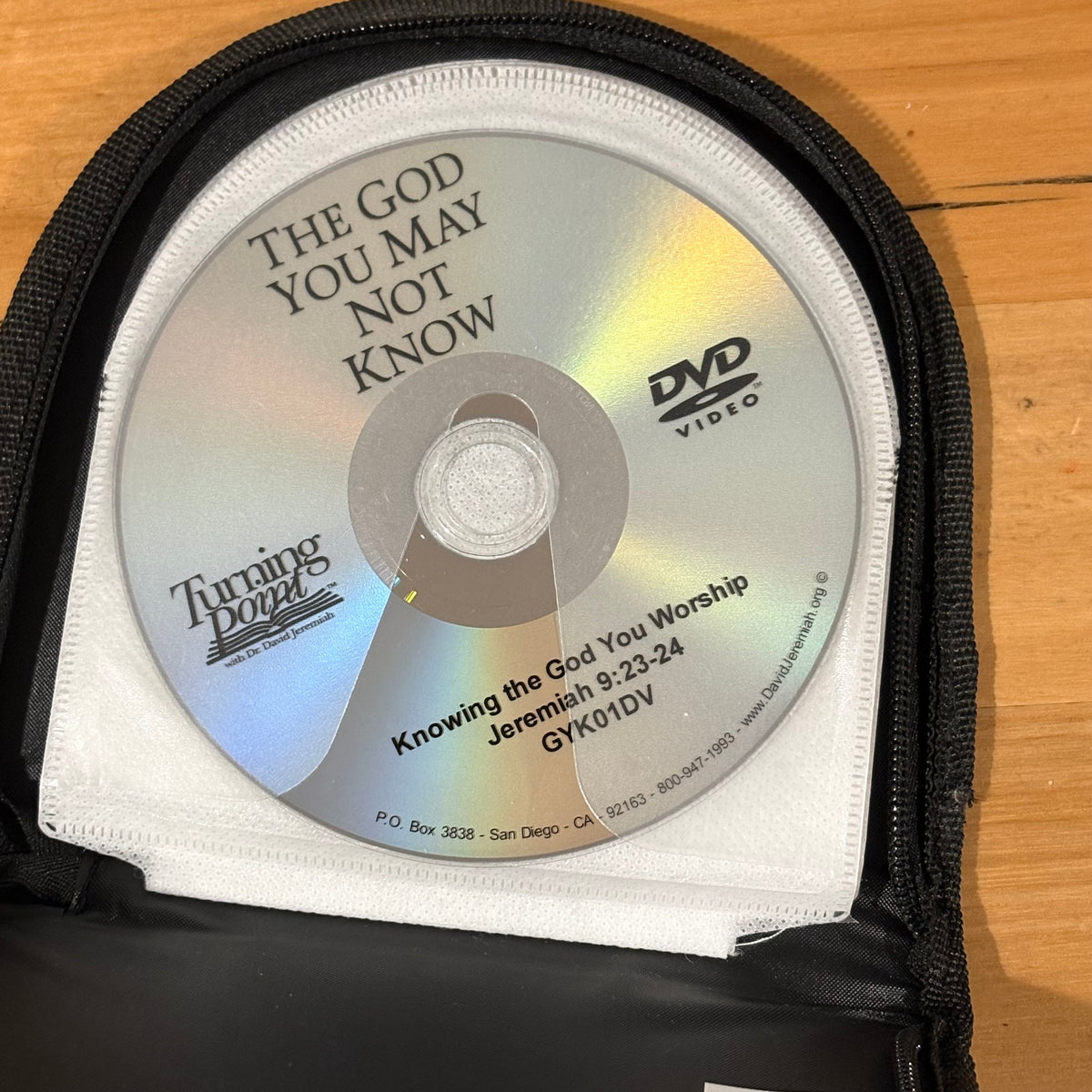The God You May Not Know David Jeremiah DVD 10-Disc NTSC 1 VGC