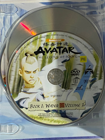 Avatar The Legend of Aang Complete Books 1-3 DVD PAL 4 Set VGC