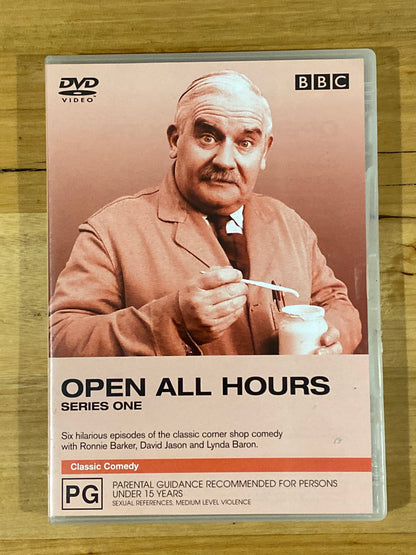 Open All Hours Series 1 DVD Ronnie Barker David Jason PAL 4 VGC