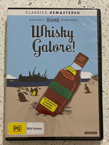 Whisky Galore! DVD Classic British Comedy PAL 4 Brand New Sealed