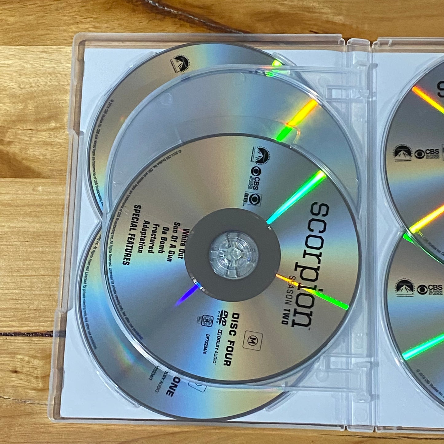 Scorpion Seasons 1 & 2 DVD 6-Disc Sets PAL 4 VGC