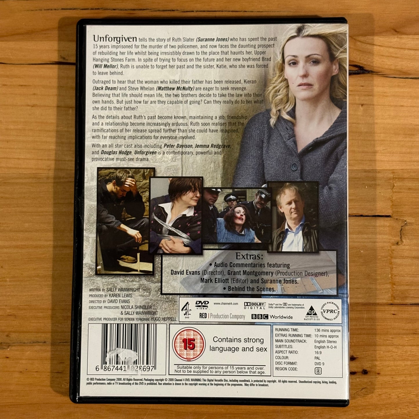 Unforgiven DVD Channel 4 British Drama Suranne Jones PAL 2 VGC