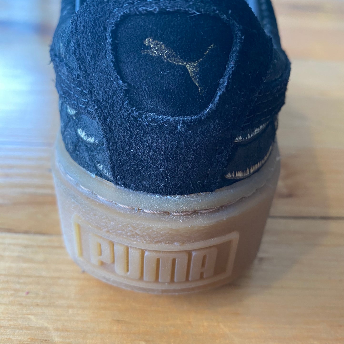 Puma Black Platform Casual Shoes Womens Size 7