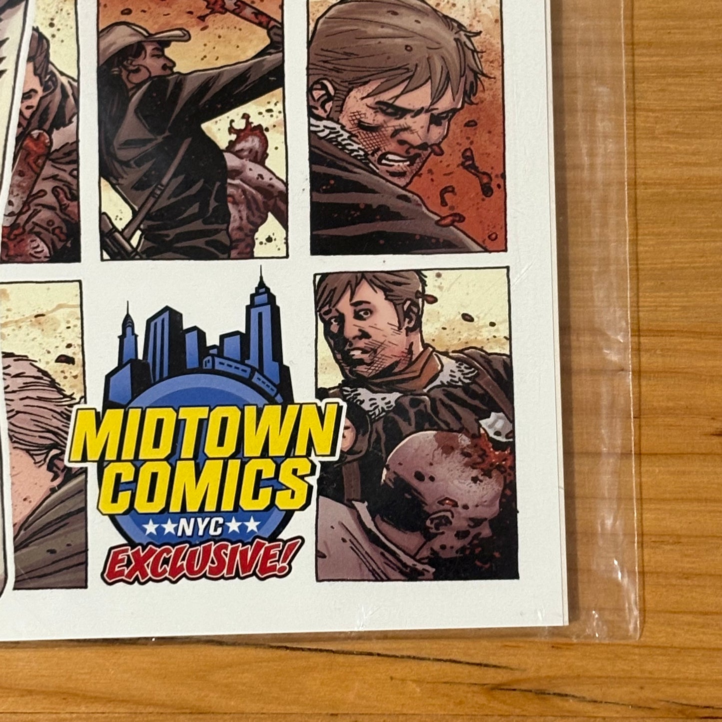 The Walking Dead Magazine #1 Midtown Comics NYC Variants Charlie Adlard NM