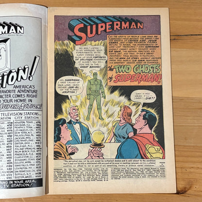 Superman (1939) #186 DC Comics Silver Age Grade Good