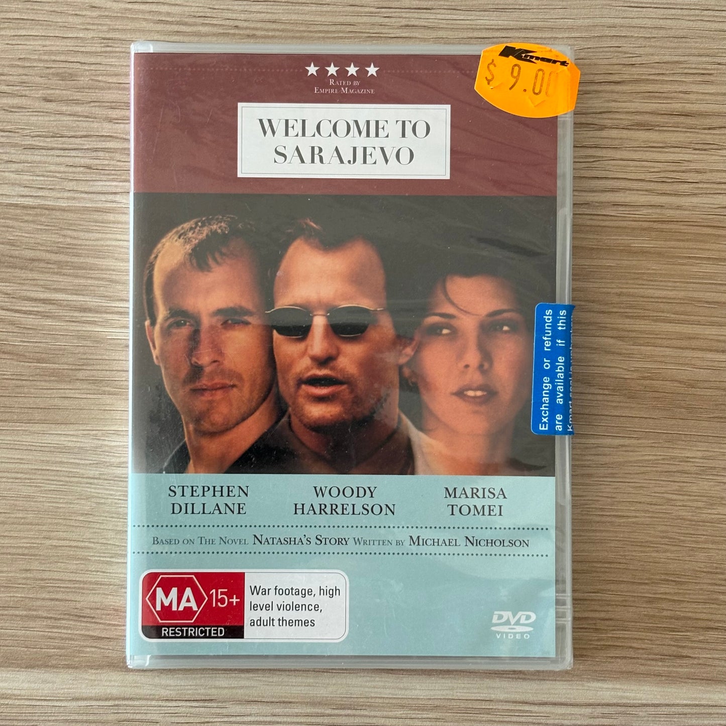 Welcome to Sarajevo DVD PAL 4 Brand New Sealed