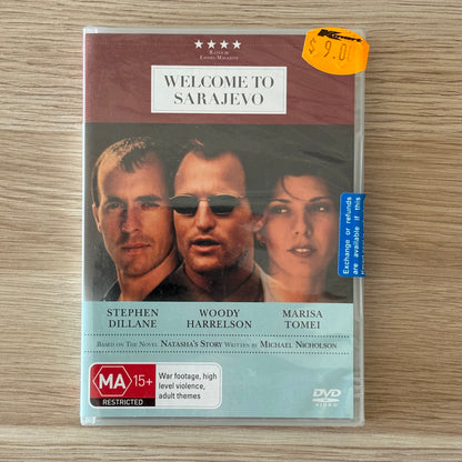 Welcome to Sarajevo DVD PAL 4 Brand New Sealed