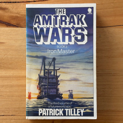 Amtrak Wars by Patrick Tilley Paperback Complete Set 1980s VTG GD