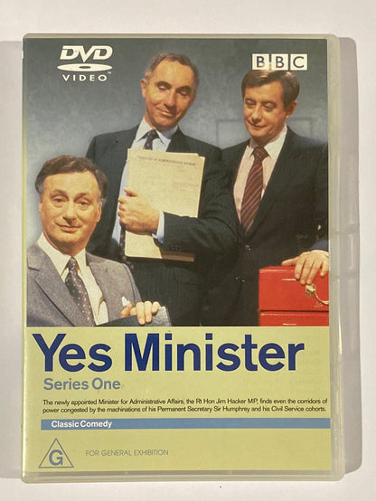 Yes Minister and Yes Prime Minister 2 DVD Bundle PAL 4 BBC TV Comedy VGC