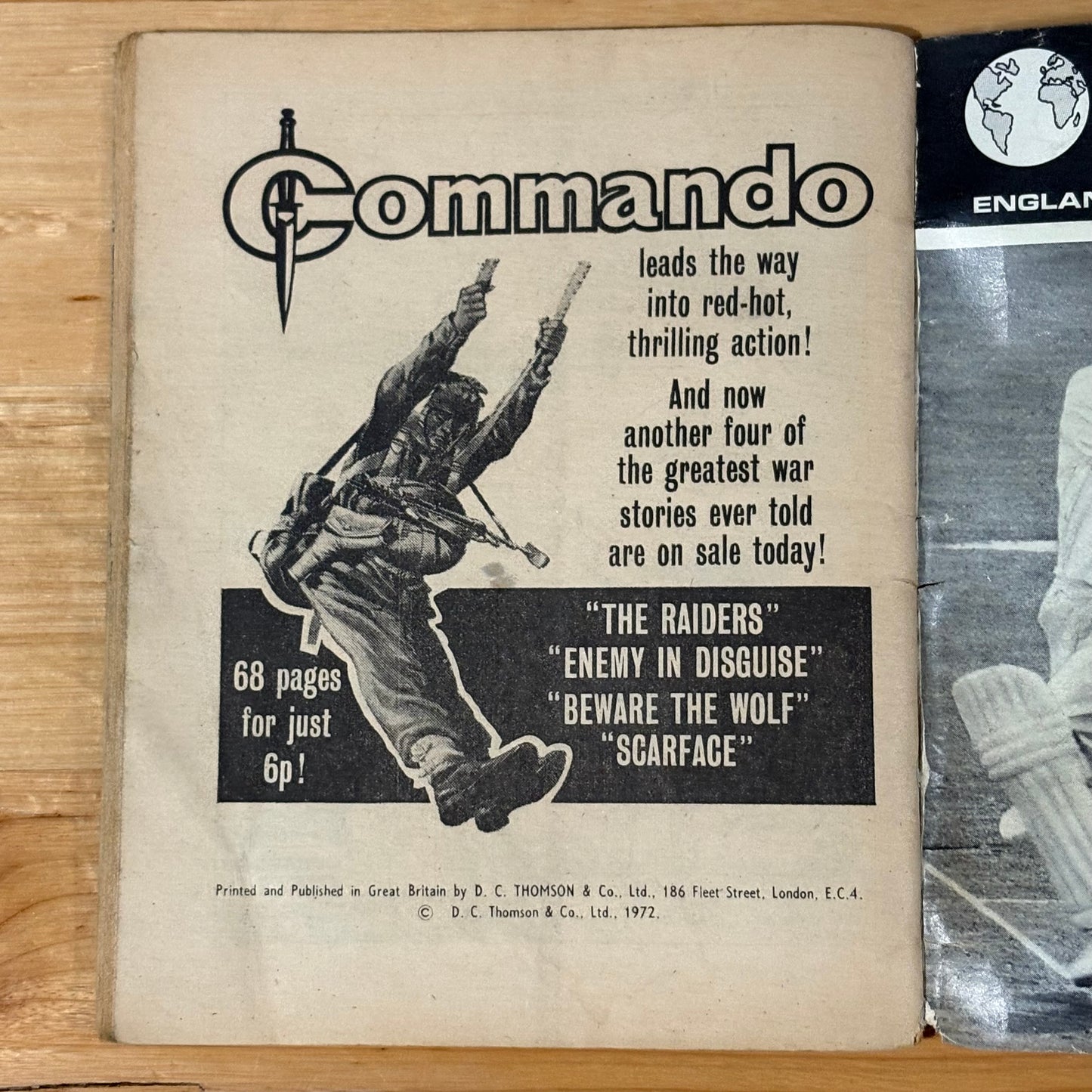 Commando War Comic #679 The Raiders 1972