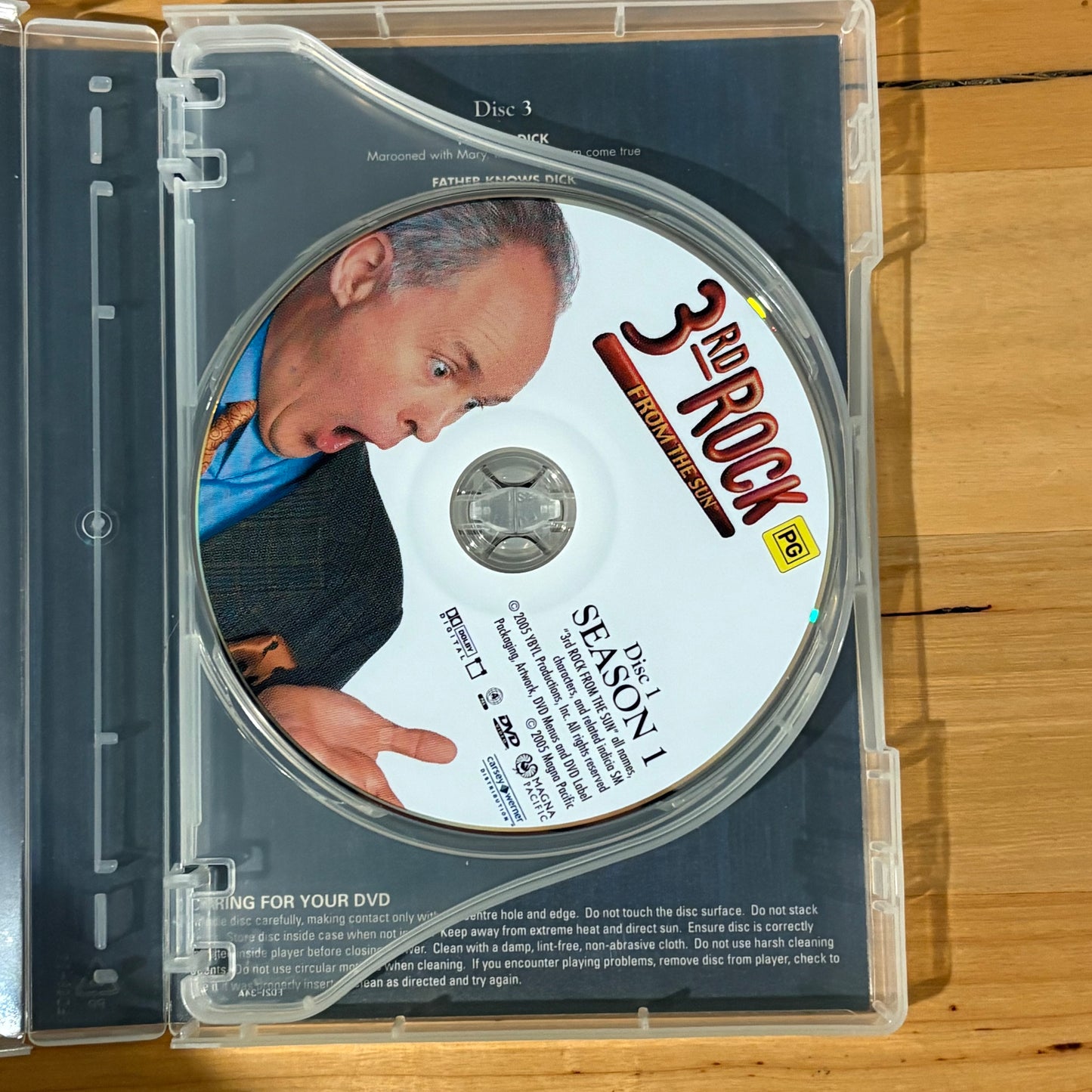3rd Rock From The Sun Seasons 1-6 Complete With 3d Glasses DVD PAL 4 VGC