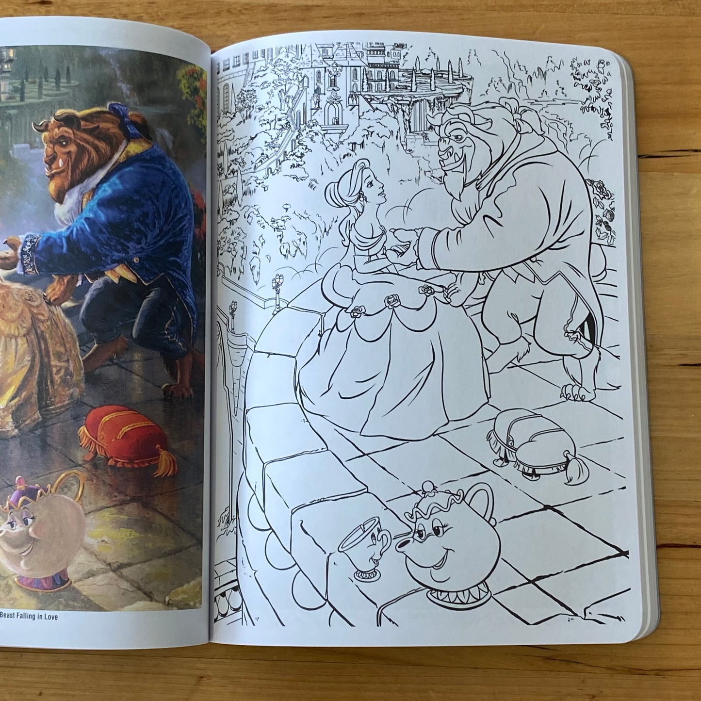 Disney Dreams Collection Colouring Book Thomas Kinkade Paperback 2017 GD