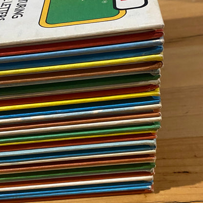 The Sesame Street Library Complete Set Jim Henson 1978-79 Hardcovers GD