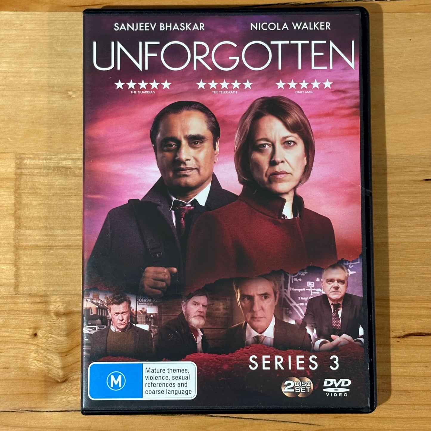 Unforgotten Series 1 to 4 DVD British Crime Drama PAL 4 VGC