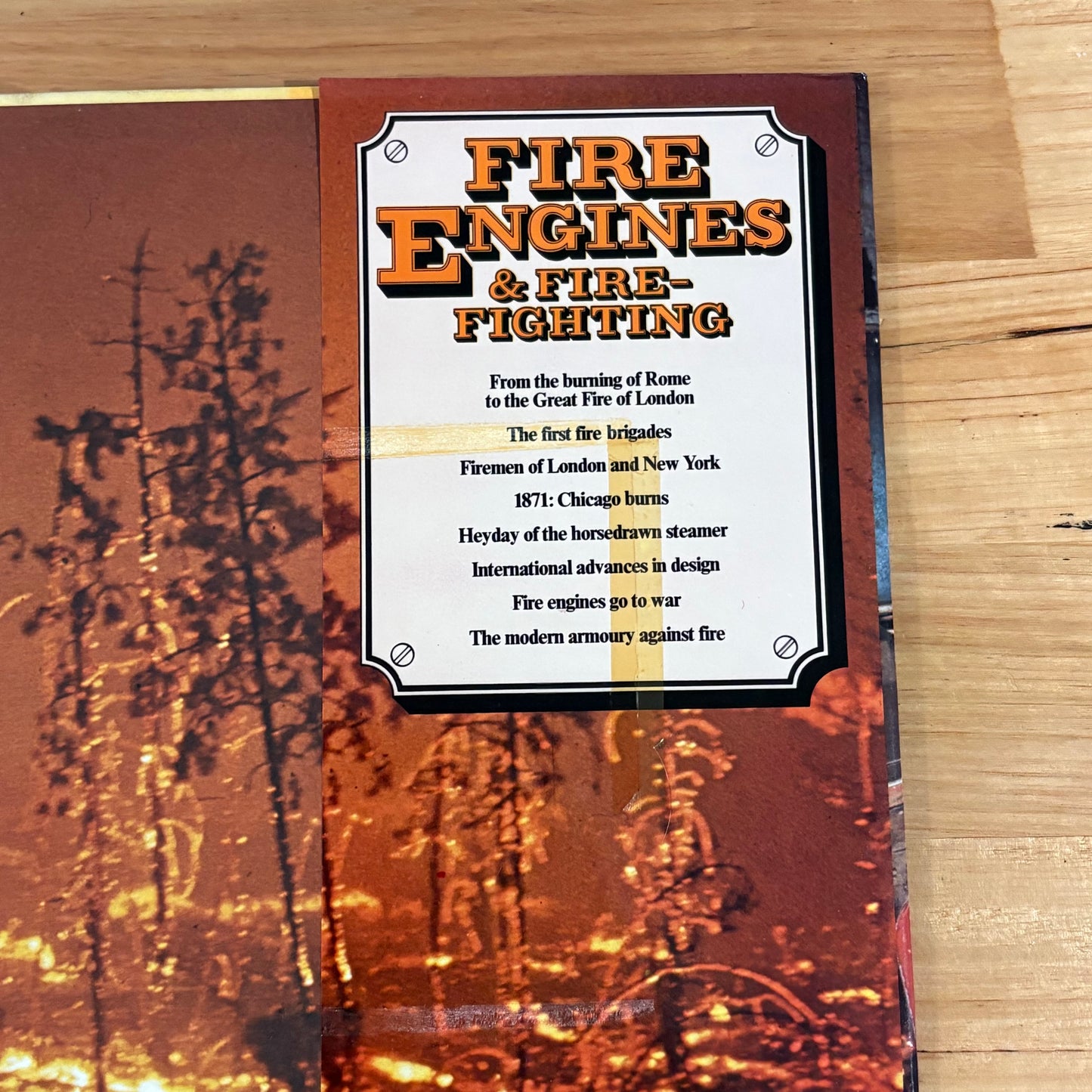 Fire Engines & Fire-fighting by David Burgess-Wise 1977 GD