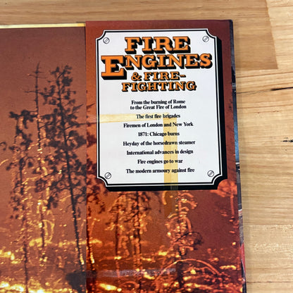 Fire Engines & Fire-fighting by David Burgess-Wise 1977 GD