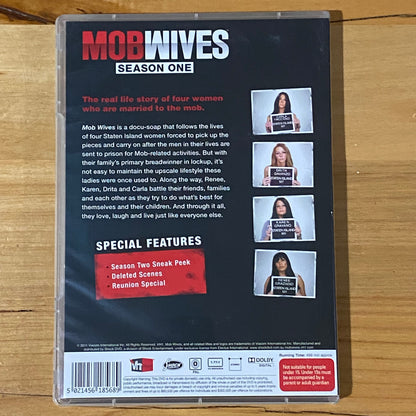 Mob Wives Seasons 1-4 & Big Ang Season 1 Box-Set DVD NTSC 0 VGC