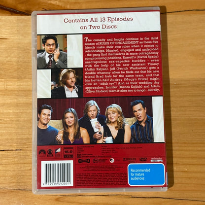 Rules Of Engagement Seasons 1-7 DVD Complete Set Comedy PAL 4 VGC