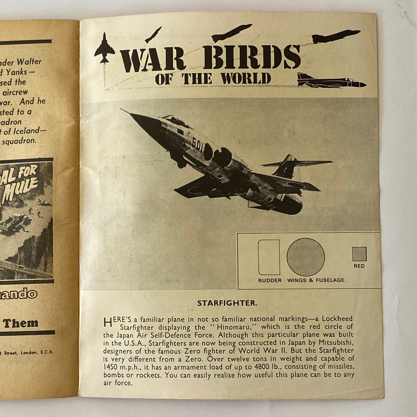 Commando War Comic #487 Heroes’ Hill 1970