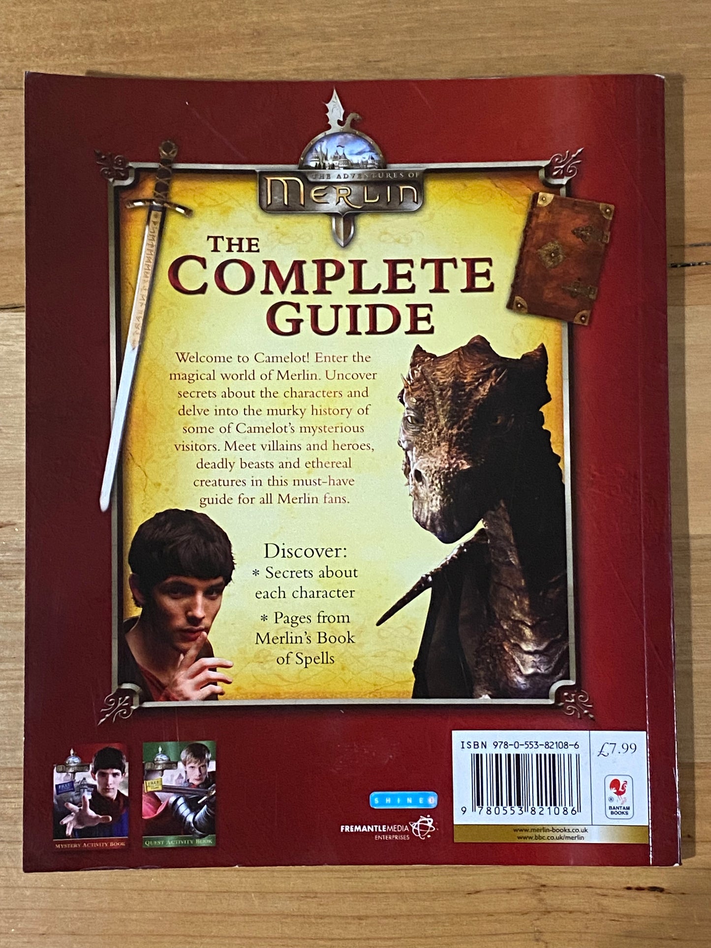 The Adventures of Merlin The Complete Guide Paperback Illustrated 2009 GD