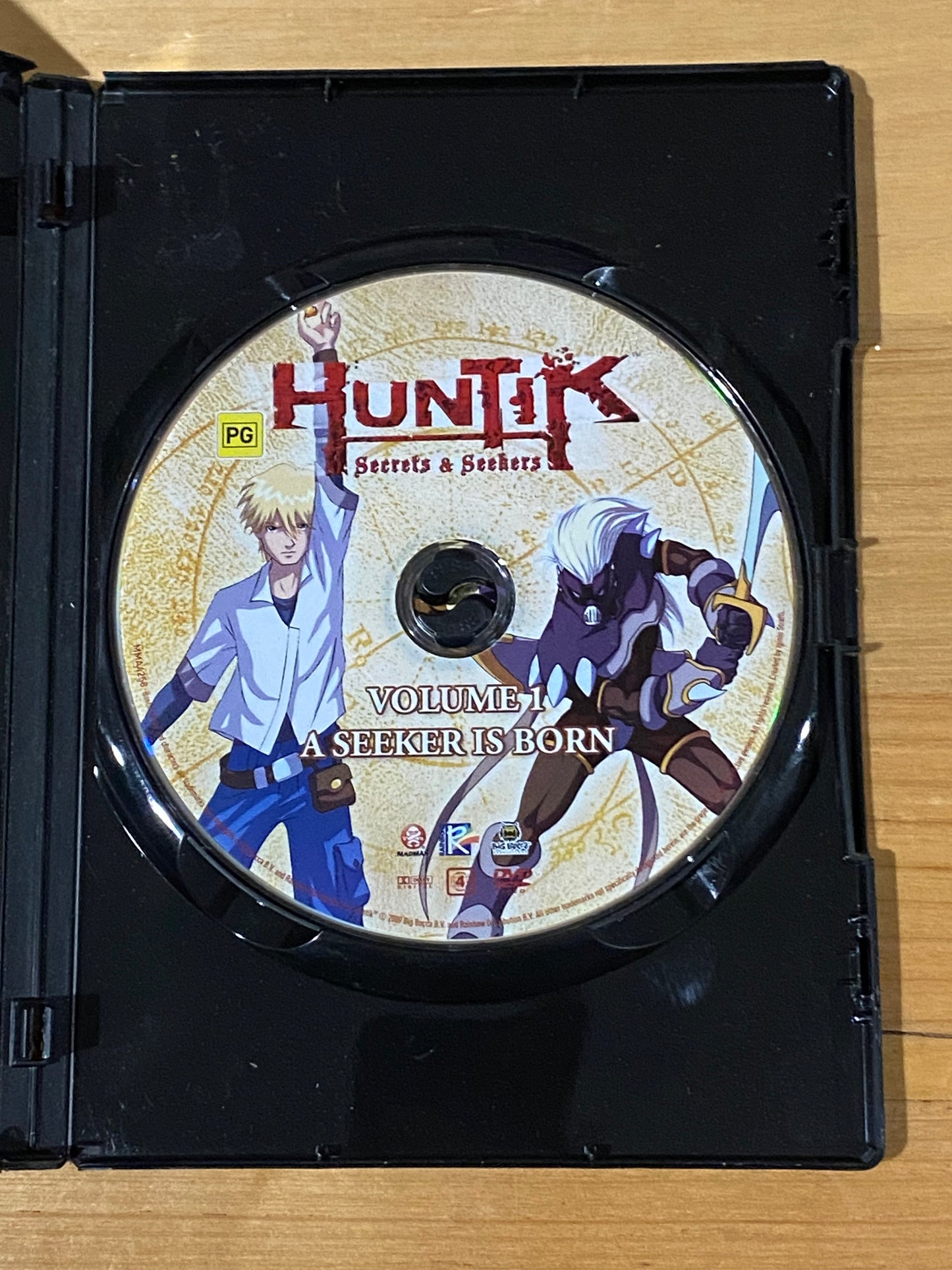 Huntik Secrets And Seekers Volume 1 DVD A Seeker Is Born PAL 4 VGC