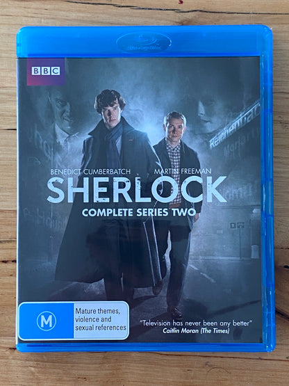 Sherlock Blu-ray Complete Set Series 1-4 BBC Drama Abominable Bride Region B VGC