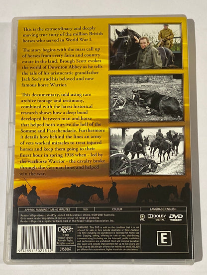 War Horse The Real Story DVD World War One Documentary PAL4 VGC