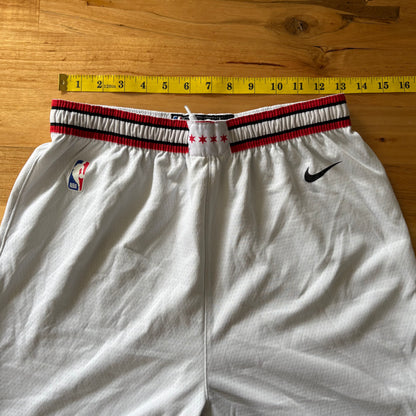 Nike Chicago Bulls Swingman Association Edition Dri-fit White Shorts Sz XL