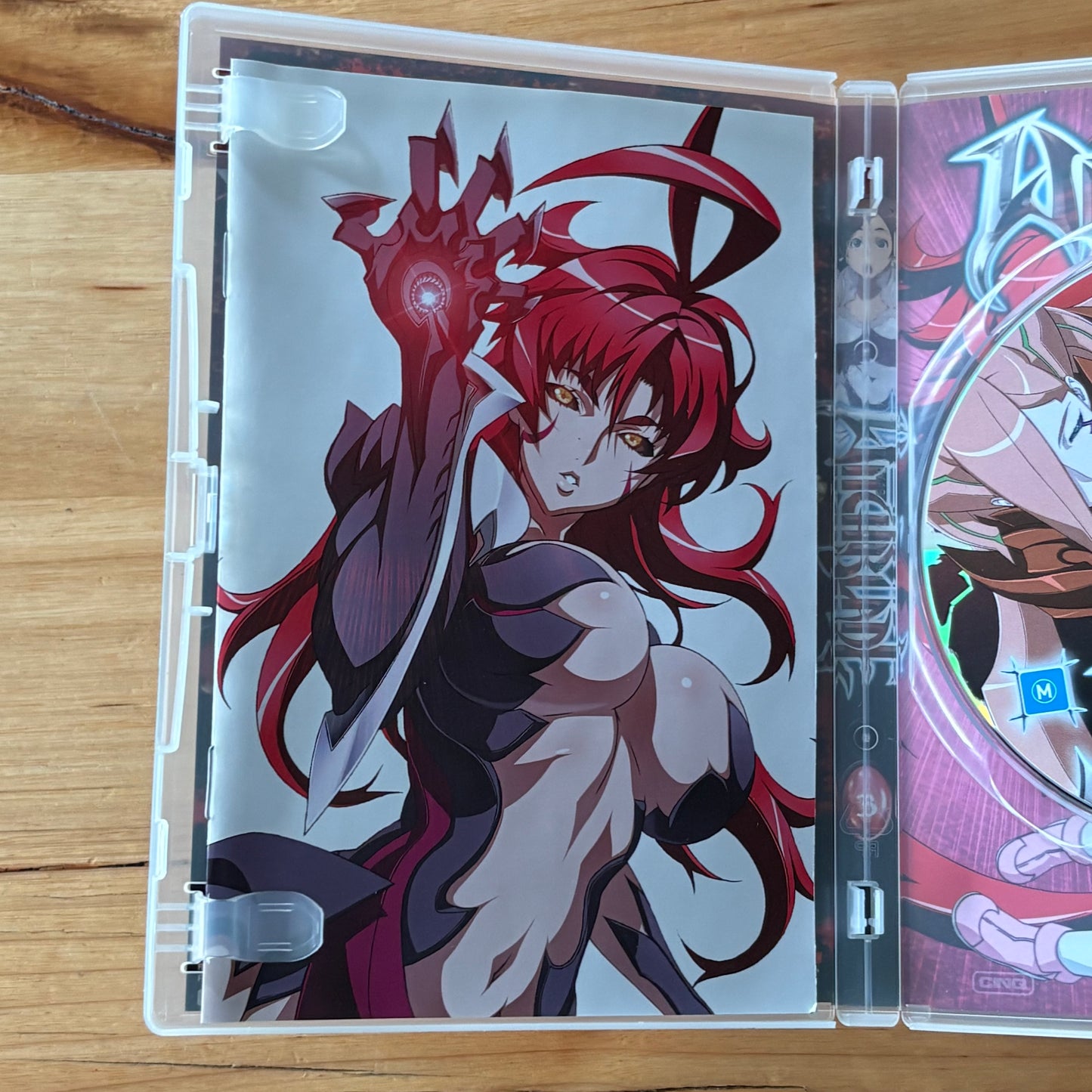 Witchblade 1-6 DVD complete Set Anime PAL 4 VGC