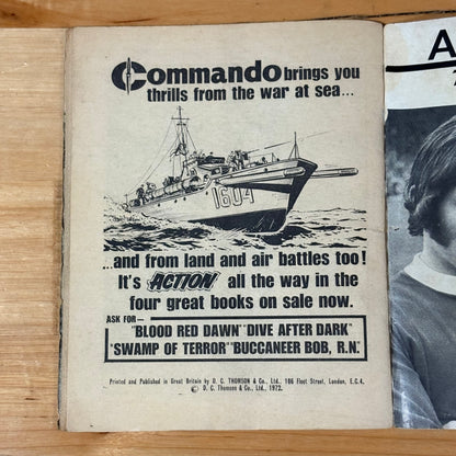Commando War Comic #618 Buccaneer Bob 1972