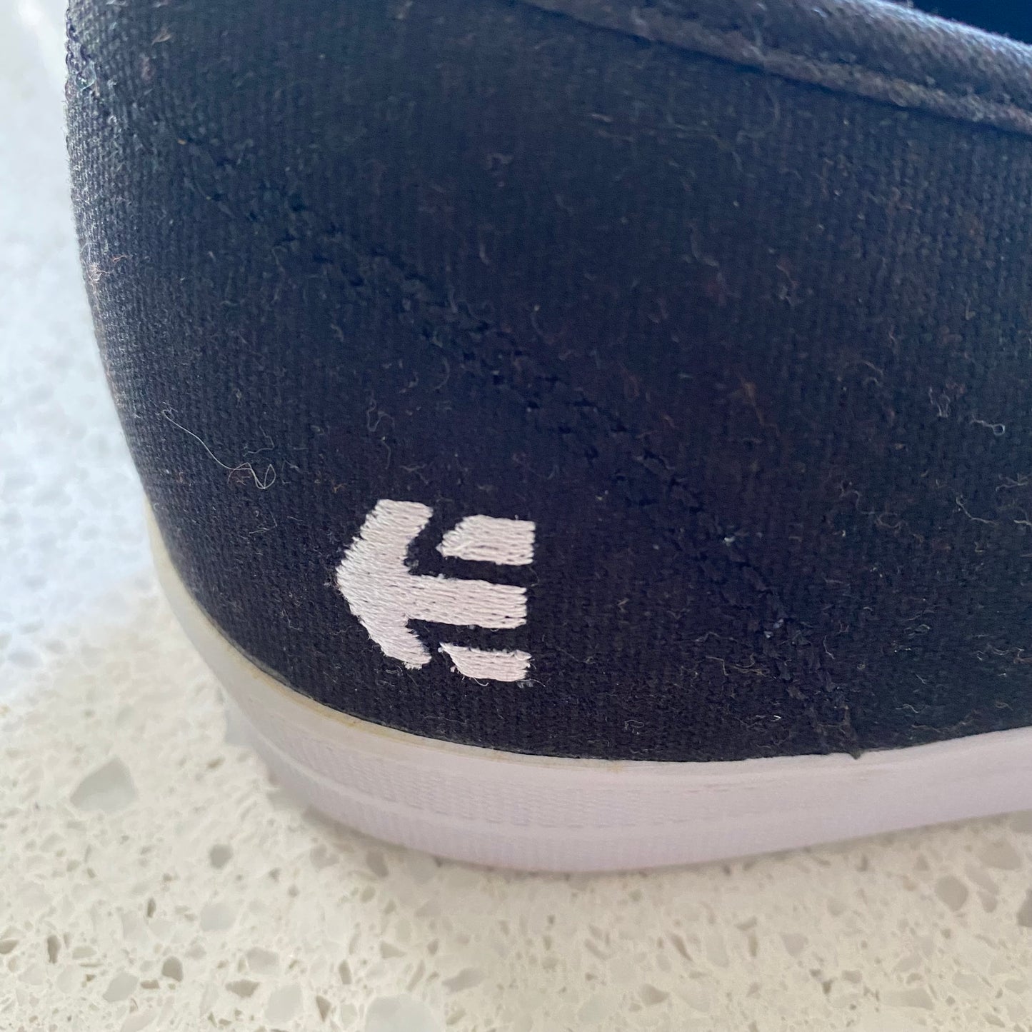 Etnies Brigade SMU Skate Shoes Black Mens US Size 12 Very Good Condition