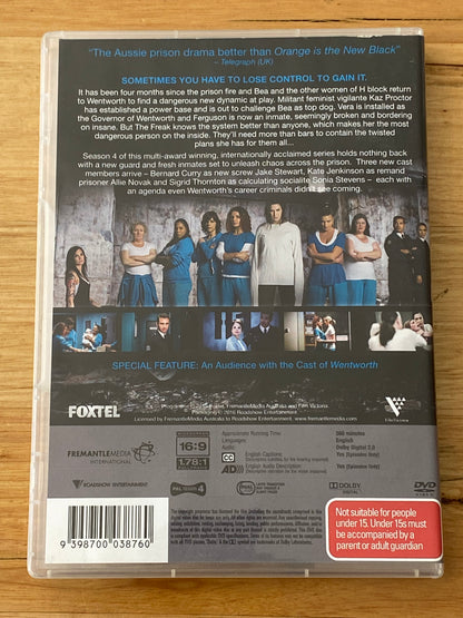 Wentworth DVD Seasons 1-7 PAL 4 VGC - Seasons 3+6 New Sealed