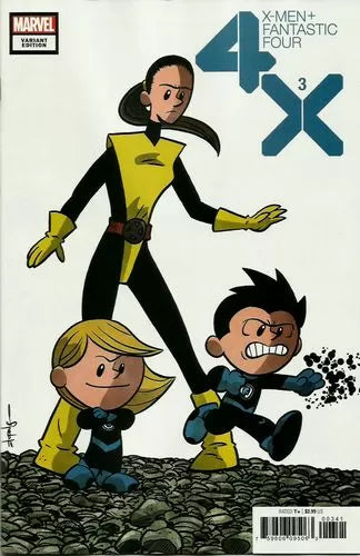 X-Men+Fantastic Four (2020) #3 Chris Eliopoulos Variant Cover