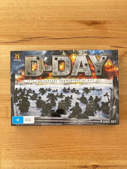 D-Day 70th Anniversary Commemorative Gift Set DVD 4-Disc Set History Channel VGC