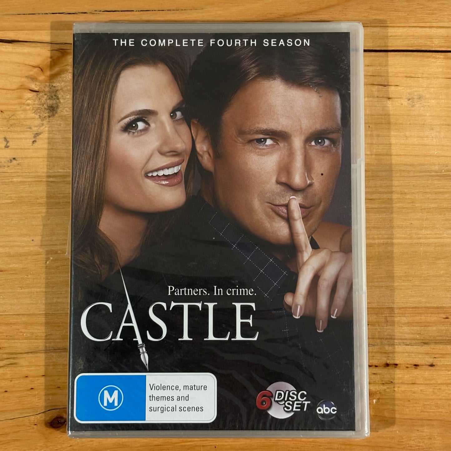 Castle Seasons 2 and 4 DVD Nathan Fillion PAL 4 Both New and Sealed