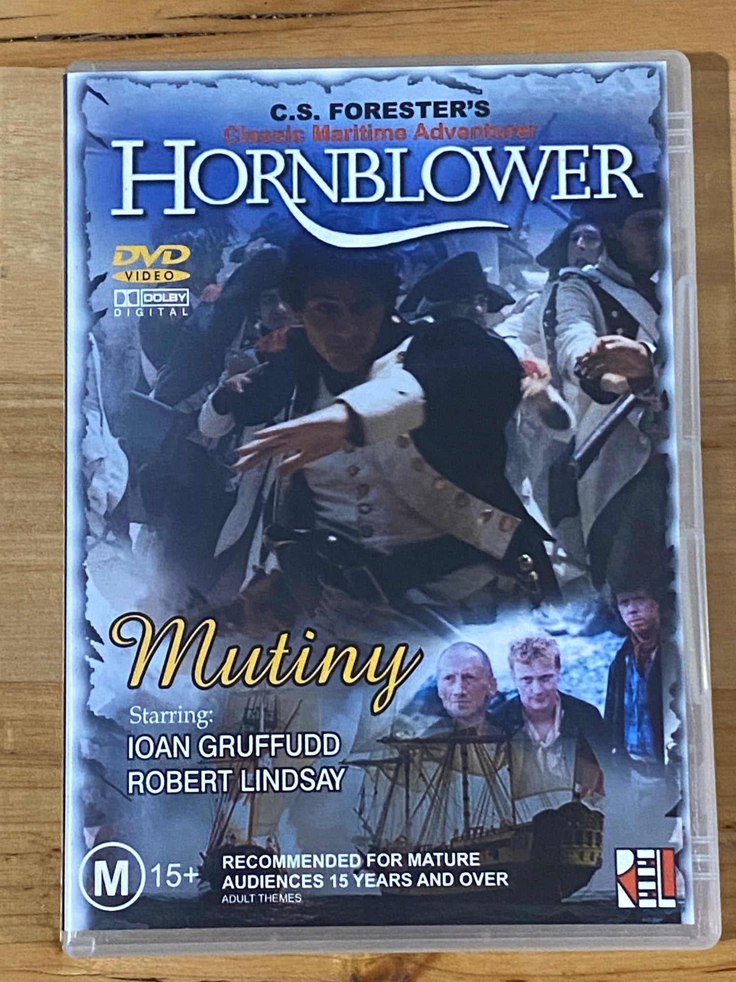 Hornblower Complete Set DVD Ioan Gruffudd C.S. Forester PAL 4 VGC