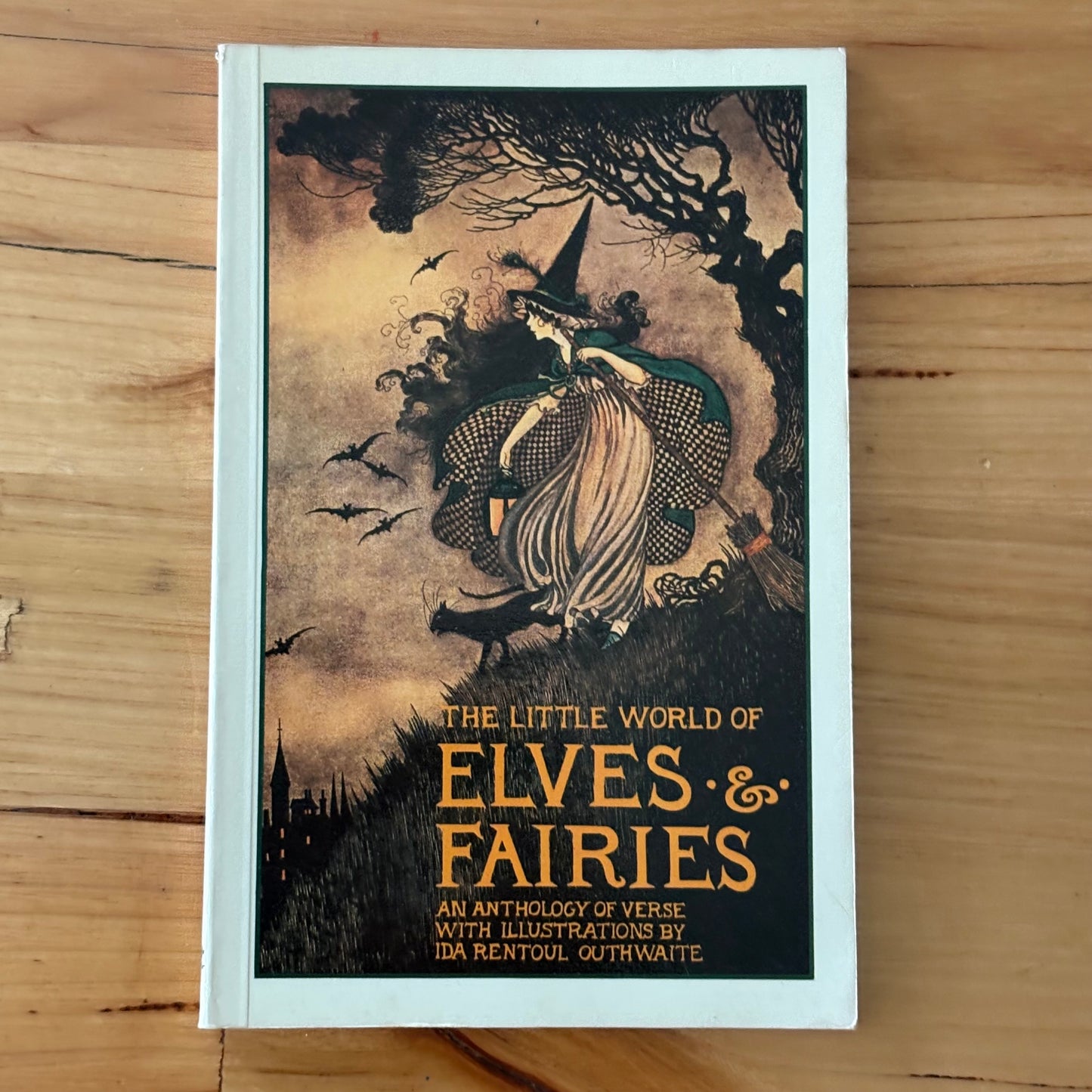 The Little World of Elves & Fairies and Postcard Book Ida Rentoul Outhwaite
